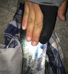 青、確保できず