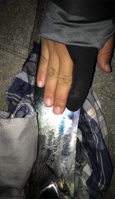 青、確保できず