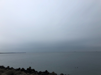 今季初湾奥ブルー