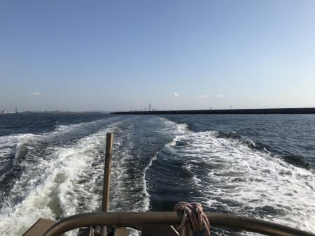 最初のバラシが…