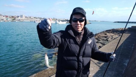 東二見白灯台キス撃沈し江井ヶ島方面でキス狙い