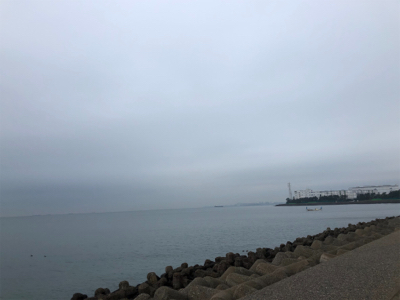 今季初湾奥ブルー