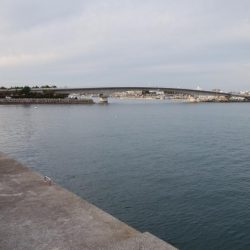 東二見白灯台波止へキス釣査