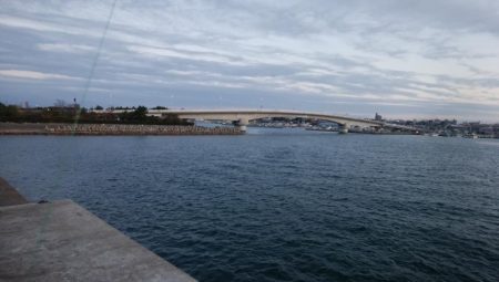 東二見白灯台キス撃沈し江井ヶ島方面でキス狙い