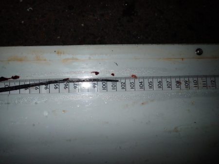 ギリギリ超えた(^^)