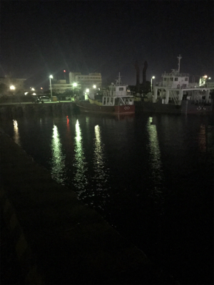 寒い中でのヒイカ釣りσ(^_^;)