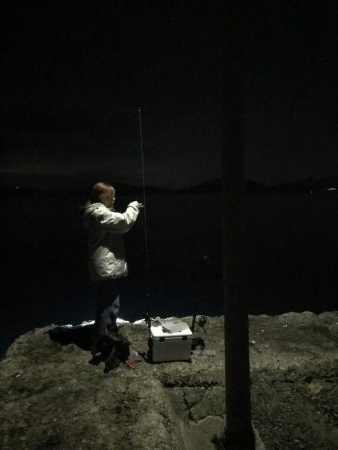 しぶとくナイトエギング