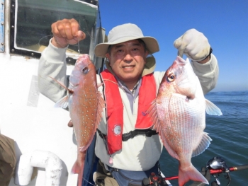 鯛紅丸 釣果