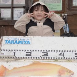 フィッシングレイクたかみや 釣果