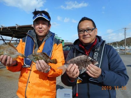 館山つりセンターくろしお丸 釣果