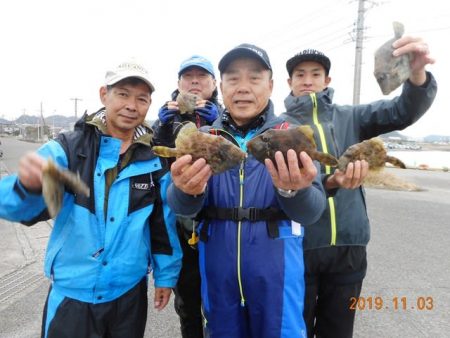 館山つりセンターくろしお丸 釣果