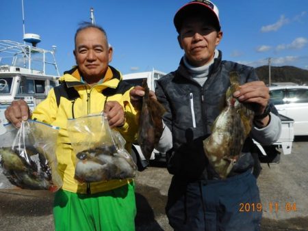 館山つりセンターくろしお丸 釣果