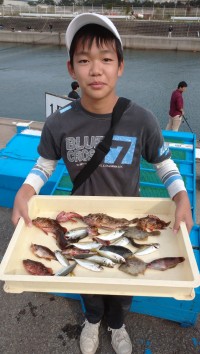 和歌山マリーナシティ釣り公園 釣果