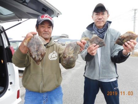 館山つりセンターくろしお丸 釣果