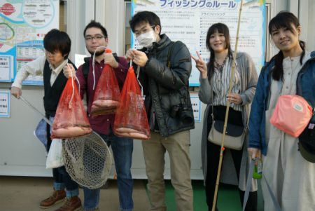 としまえんフィッシングエリア 釣果