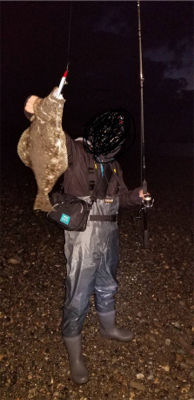 糸魚川　サーフヒラメ