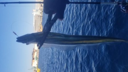 川崎つり幸　初!船太刀魚!