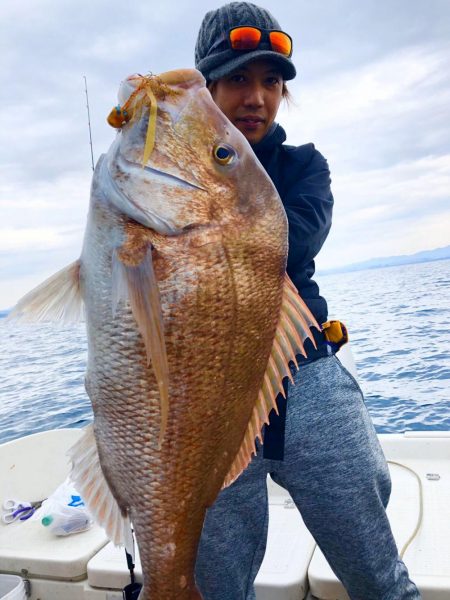 タイラバで大鯛！