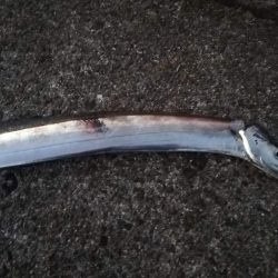 タチウオなんとか1本ゲット，しかし渋い！　