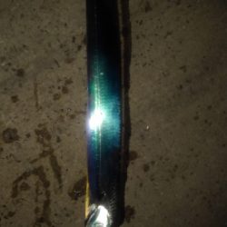 夜テンヤで太刀魚