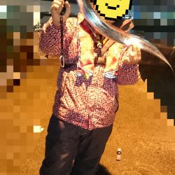 釣り納めで太刀魚(・x・*)