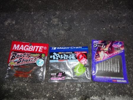 ワームを交換する事で何とか7尾ゲット出来ました。