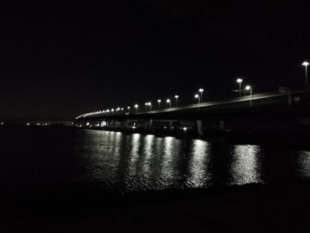 タチウオなんとか1本ゲット，しかし渋い！　