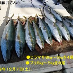 大物釣果速報！●光義丸：平戸市早福港