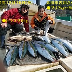 大物釣果速報！●光義丸：平戸市早福港