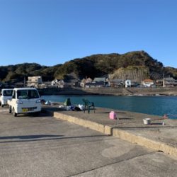 松部港 アジサビキ釣り