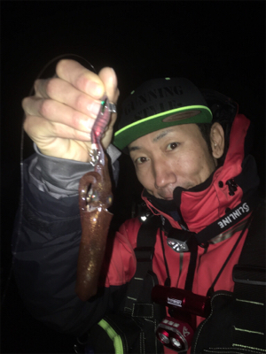 雨上がりのヒイカ爆釣☆GUNNING-STYLE