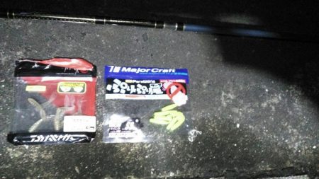 仕事終わりにアジング行って来ました。