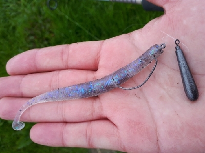 冬の紀の川本流40UPバス！！