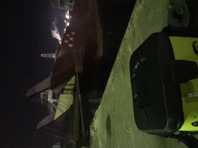 寒い中でのヒイカ釣りσ(^_^;)