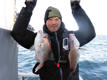 鯛紅丸 釣果