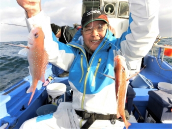 鯛紅丸 釣果