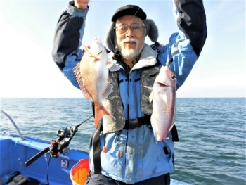 鯛紅丸 釣果