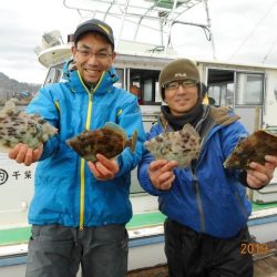 館山つりセンターくろしお丸 釣果