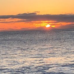 初日の出と共に