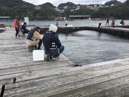 イサギ2匹（29㎝）、マダイ（26㎝）