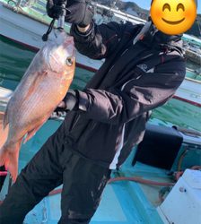 加太に鯛釣りに