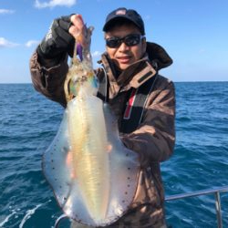 初釣りは満足のティップラン