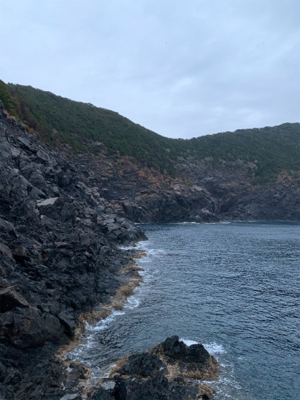 中泊エリアの磯。鹿島観音崎でのグレフカセ釣り