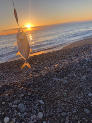 初日の出と共に