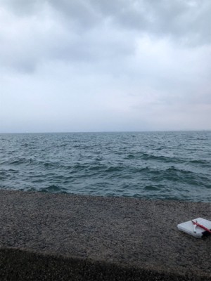 雨の中ライトショアジギング!