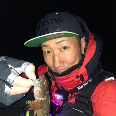 大潮最終回遊アジ調査♪