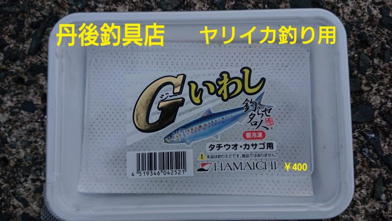 スーパーのアジで浮き釣り