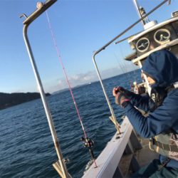 新年初の一つテンヤ釣り