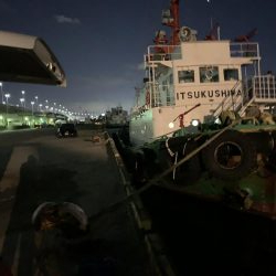 エビ撒き釣りでセイゴ！！！