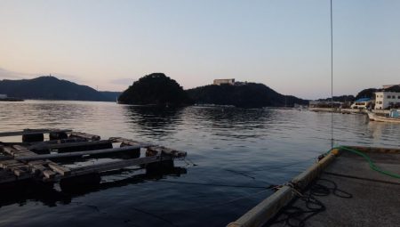 深場の福良でキス狙い